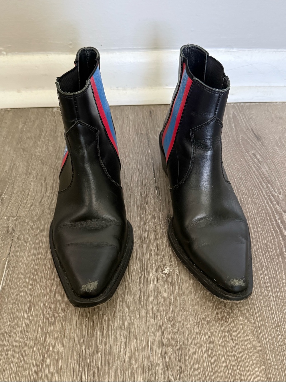 Est. 1978 Patch Leather Boot | Size 5